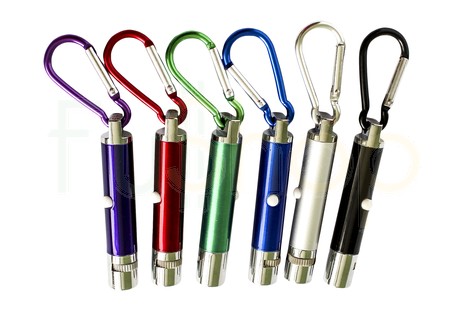 Фонарик-брелок ZK-9103L Laser Pointer&LED Key Chain 5in1