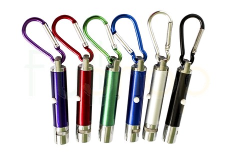 Ліхтарик-брелок ZK-9103L Laser Pointer&LED Key Chain 5in1