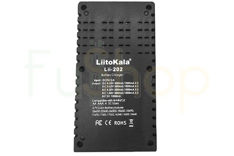 Зарядное устройство универсальное для АКБ LiitoKala Lii-202 с функцией Power Bank