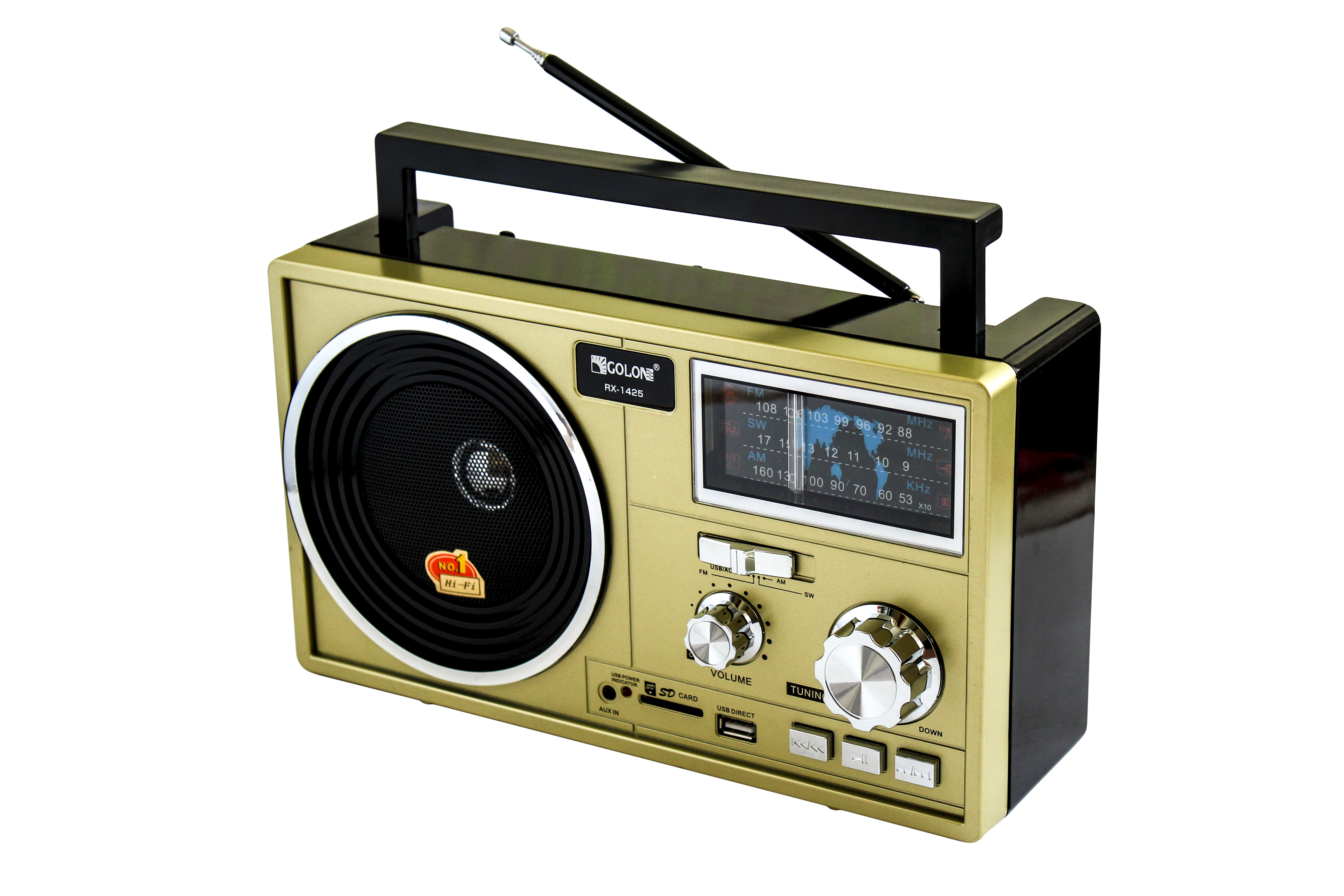 Портативный радиоприемник Golon RX-1425 / fullshop.com.ua